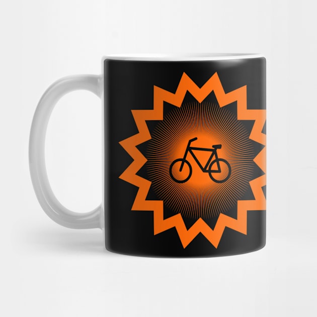 Bicycle Bike Symbol Shirt Design Gift by Bohnenkern